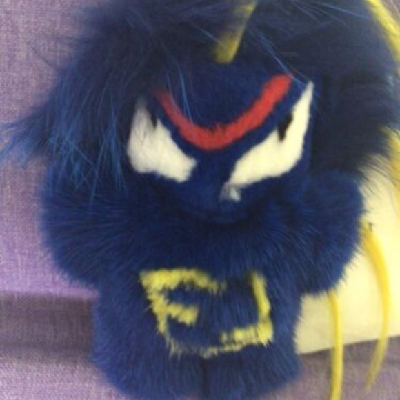 Fendi Fendirumi Bug-Kun Bag Mink Fox Charm NWT - Picture 2 of 4